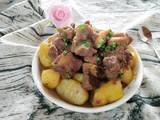 土豆烧排骨