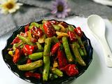 腊肉末煸豆角