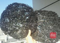 煎（烙）紫菜片的做法图解5