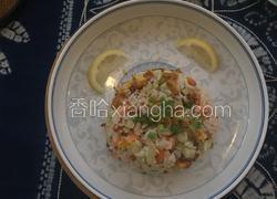 三文鱼鸡蛋炒饭