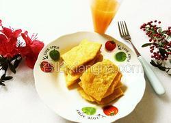橙汁玉米面饼