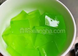 绿色凉糕