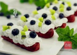 女皇的下午茶の百变红丝绒的做法图解10