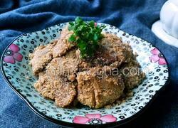 玉米面粉炒肉