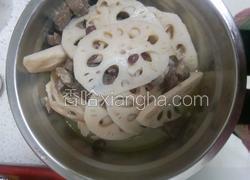 红豆莲藕炖牛肉