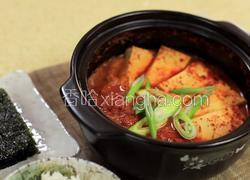 韩式辣白菜豆腐汤