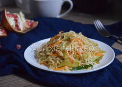酸菜炒面