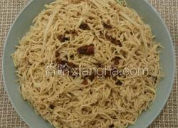 葱丝炝拌干豆腐丝