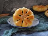 豆沙花式面包