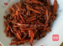 胡萝卜炒肉丝的做法图解7