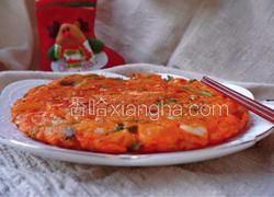 虾仁泡菜饼