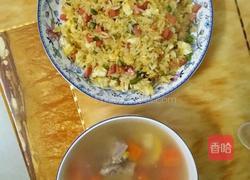 黄金蛋炒饭的做法图解9