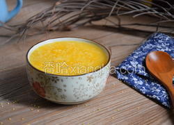 南瓜小米粥
