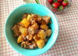 土豆烧排骨