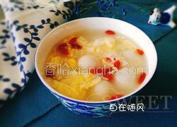 酒酿黑芝麻汤圆