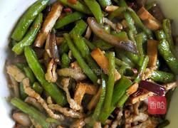 四季豆炒肉的做法图解8