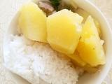土豆炖牛肉盖饭