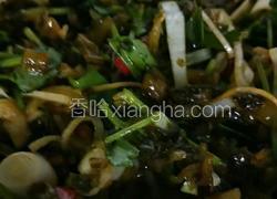 生腌酸菜蒜苗香菜