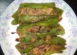 香辣虎皮椒包肉