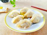 韭菜肉蒸饺