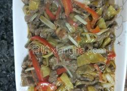 泡椒牛肉丝