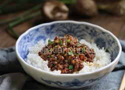 香菇肉酱饭