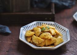蛋黄煎杏鲍菇