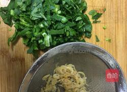 菠菜虾皮鸡蛋饼的做法图解3