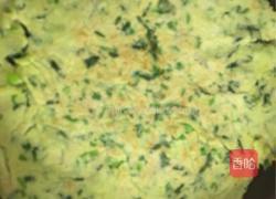 菠菜虾皮鸡蛋饼的做法图解8