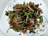 豆豉香煎带鱼