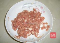 香辣菜梗肉沫的做法图解1