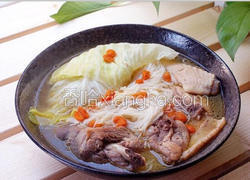 麻油雞麵線