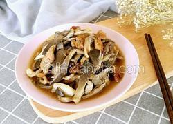 肉片炒蘑菇
