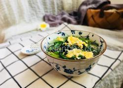 菠菜蛋花汤