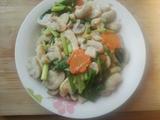 鸡肉炒蘑菇
