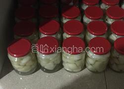 自制雪梨罐头 比方法罐头可保存一年以上