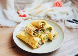 蜜汁叉烧卷饼