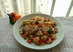 杏鲍菇炒鸡丁