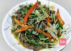 芹菜炒牛肉 的做法图解12