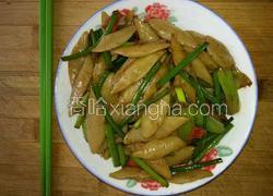 家常炒莜面鱼鱼