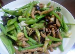 素肉丝烧豆角