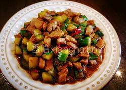 酱爆黄瓜肉丁