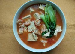西红柿虾仁豆腐汤