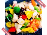 彩椒炒鸡丁