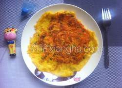 胡萝卜鸡蛋饼