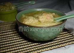 鲜虾云吞面