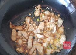 厥菜炒肉的做法图解3