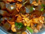 凉粉炒鸡蛋
