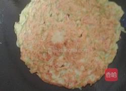 西葫芦火腿饼子外酥里嫩宝宝超爱吃的的做法图解8