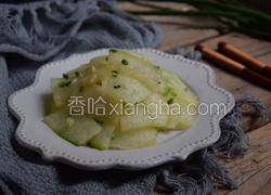 素炒冬瓜片